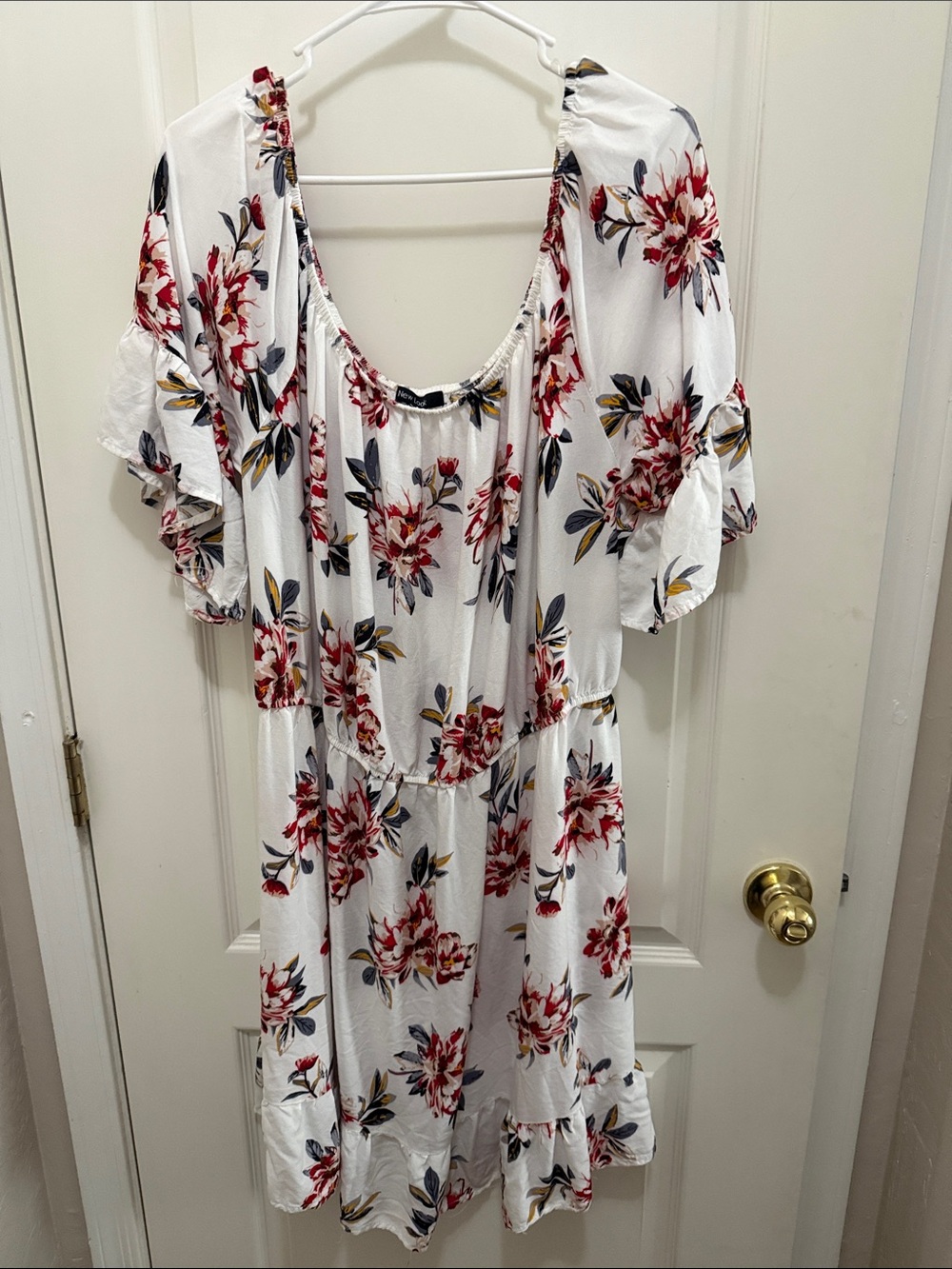 Women’s 3x New Look Midi Dress Floral #Plus Size #cottagecore #Fairycore #whimsi